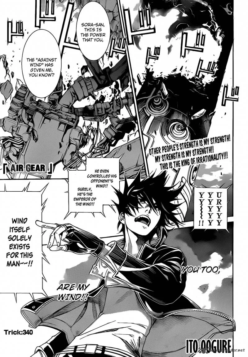 Air Gear Chapter 340 page 2