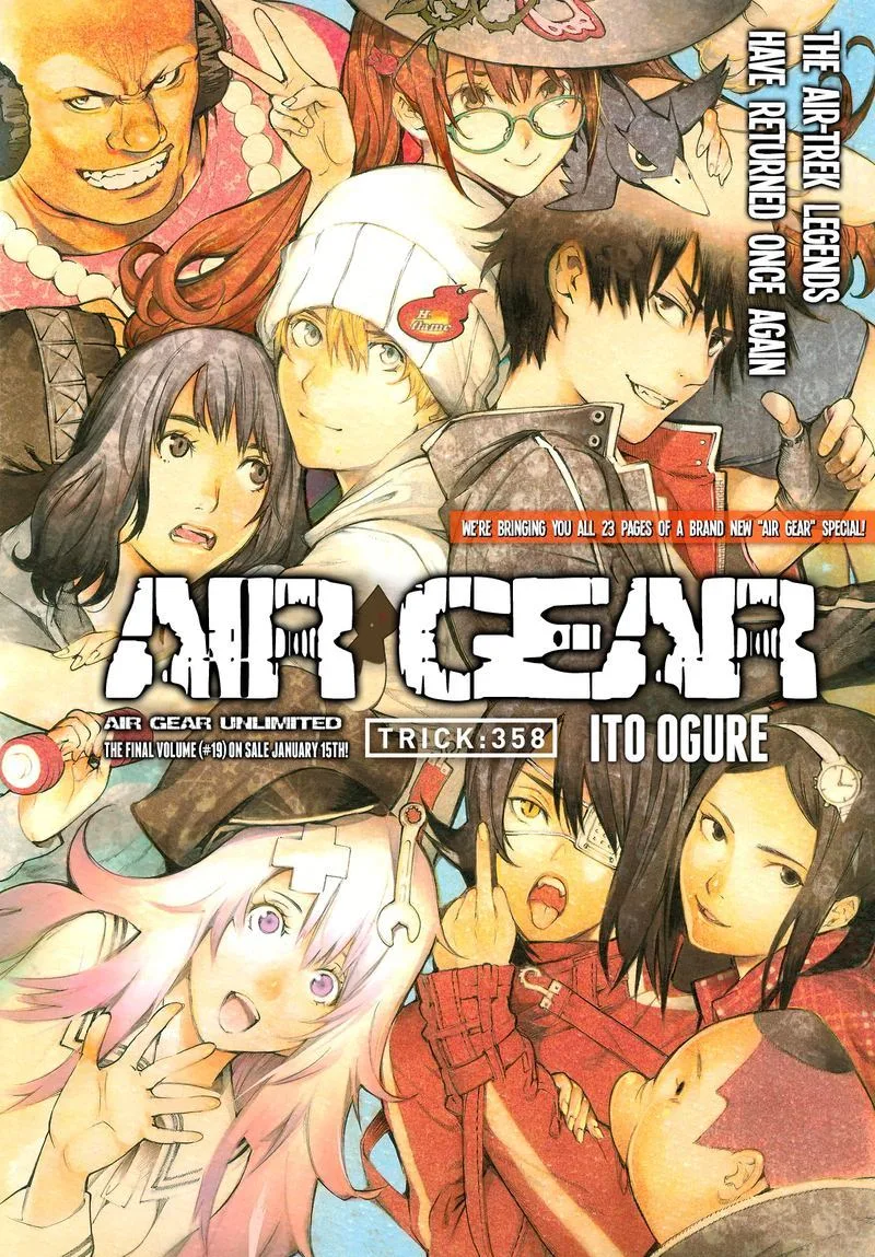 Air Gear Chapter 358 page 1