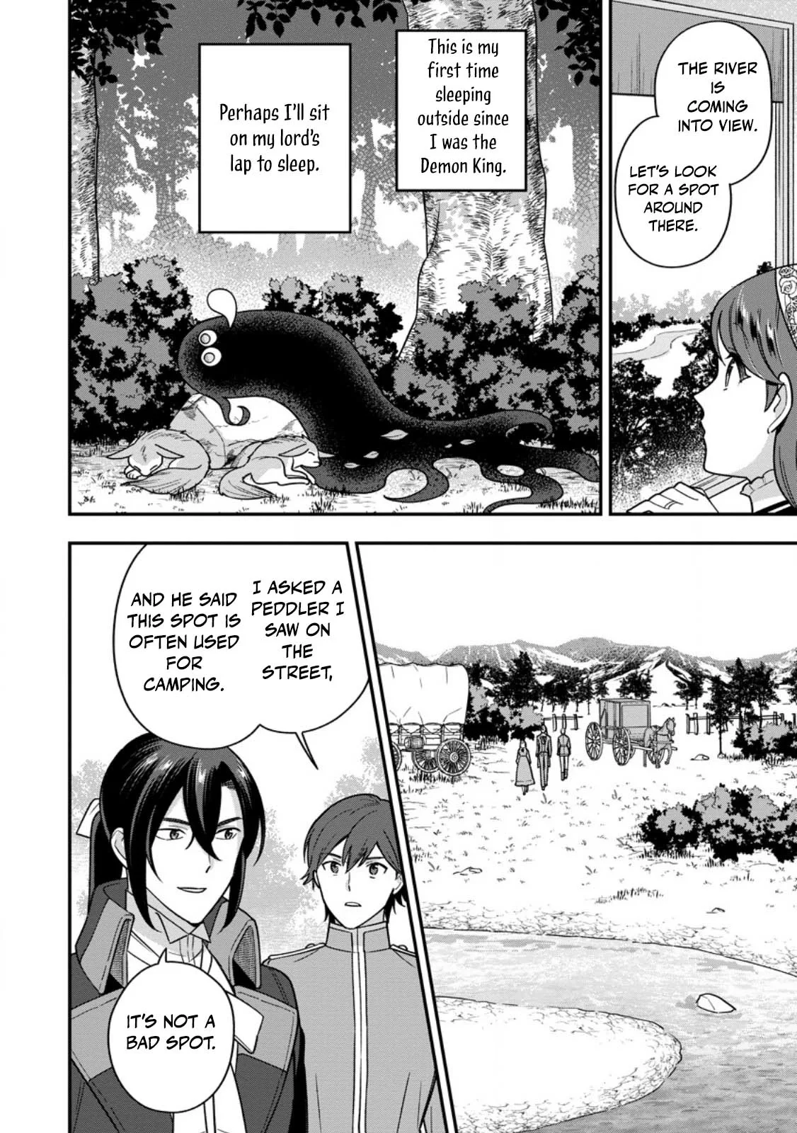 Aisanai to Iwaremashite mo ~Moto Maou no Hakushaku Reijou wa Kimajime Gunjin ni Ezuke wo Sarete Shiawase ni naru~ Chapter 27 page 4