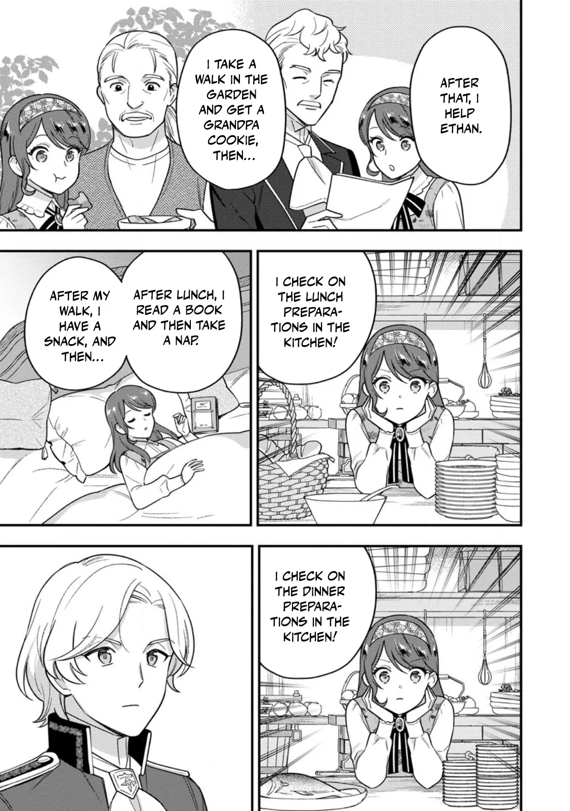 Aisanai to Iwaremashite mo ~Moto Maou no Hakushaku Reijou wa Kimajime Gunjin ni Ezuke wo Sarete Shiawase ni naru~ Chapter 28 page 17