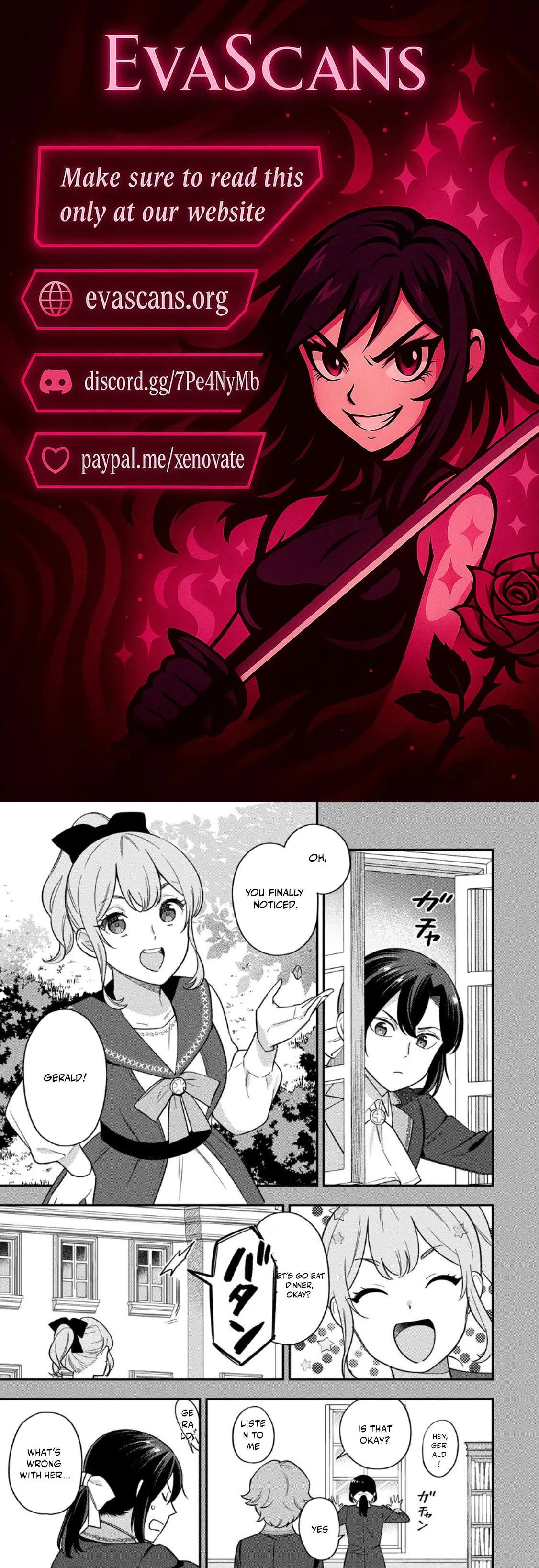 Aisanai to Iwaremashite mo ~Moto Maou no Hakushaku Reijou wa Kimajime Gunjin ni Ezuke wo Sarete Shiawase ni naru~ Chapter 30.3 page 1