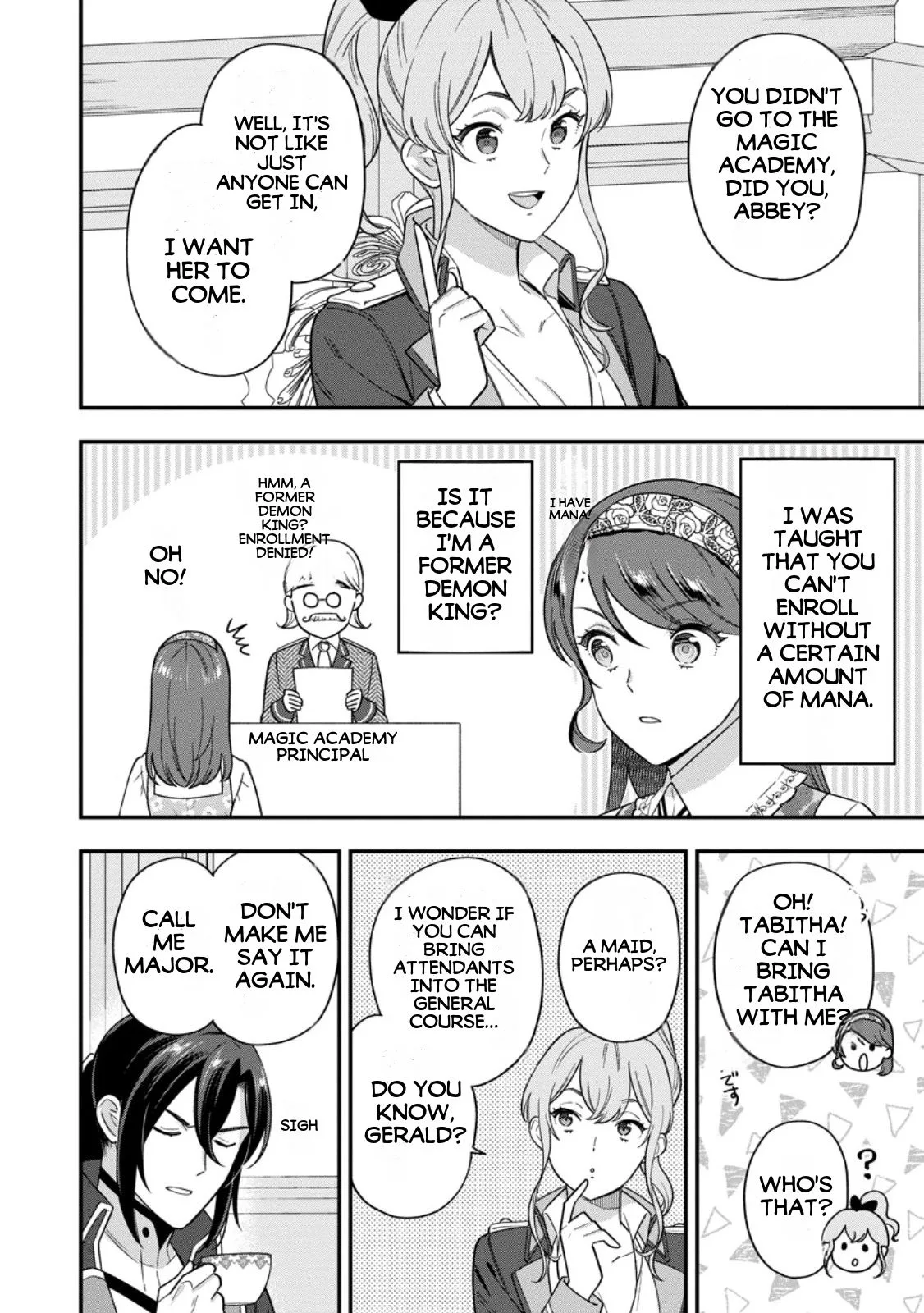 Aisanai to Iwaremashite mo ~Moto Maou no Hakushaku Reijou wa Kimajime Gunjin ni Ezuke wo Sarete Shiawase ni naru~ Chapter 32.1 page 2
