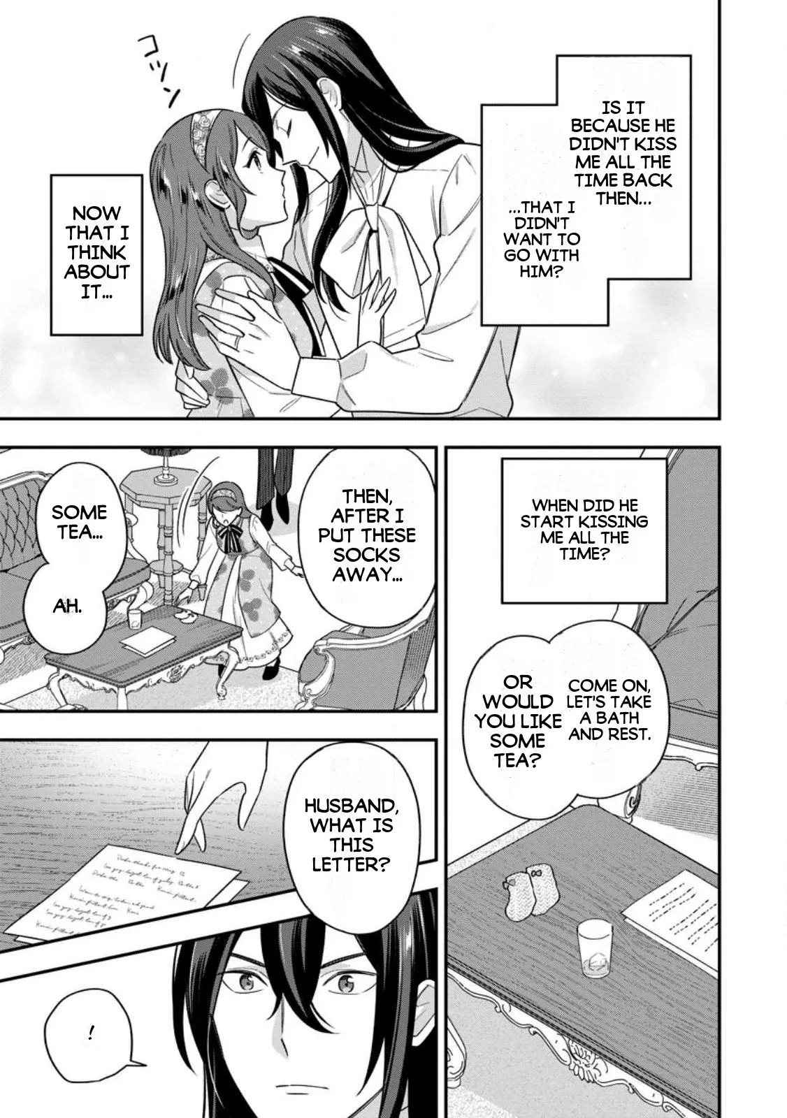 Aisanai to Iwaremashite mo ~Moto Maou no Hakushaku Reijou wa Kimajime Gunjin ni Ezuke wo Sarete Shiawase ni naru~ Chapter 32.3 page 9