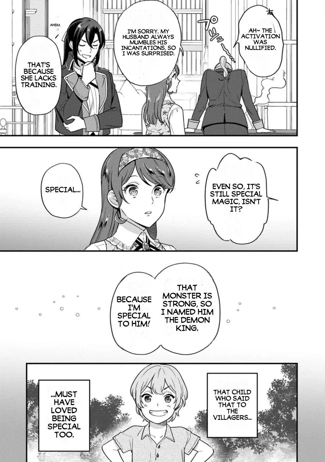 Aisanai to Iwaremashite mo ~Moto Maou no Hakushaku Reijou wa Kimajime Gunjin ni Ezuke wo Sarete Shiawase ni naru~ Chapter 33.2 page 3