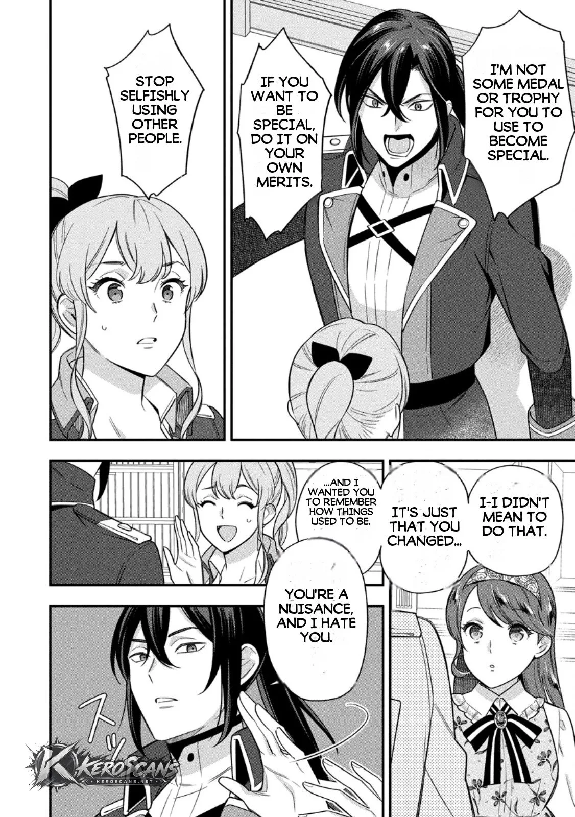 Aisanai to Iwaremashite mo ~Moto Maou no Hakushaku Reijou wa Kimajime Gunjin ni Ezuke wo Sarete Shiawase ni naru~ Chapter 33.3 page 4