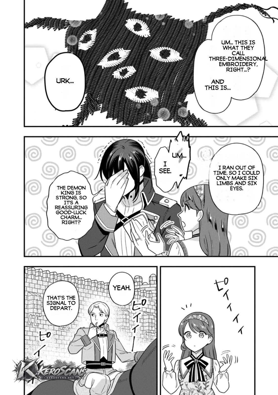 Aisanai to Iwaremashite mo ~Moto Maou no Hakushaku Reijou wa Kimajime Gunjin ni Ezuke wo Sarete Shiawase ni naru~ Chapter 34.1 page 6