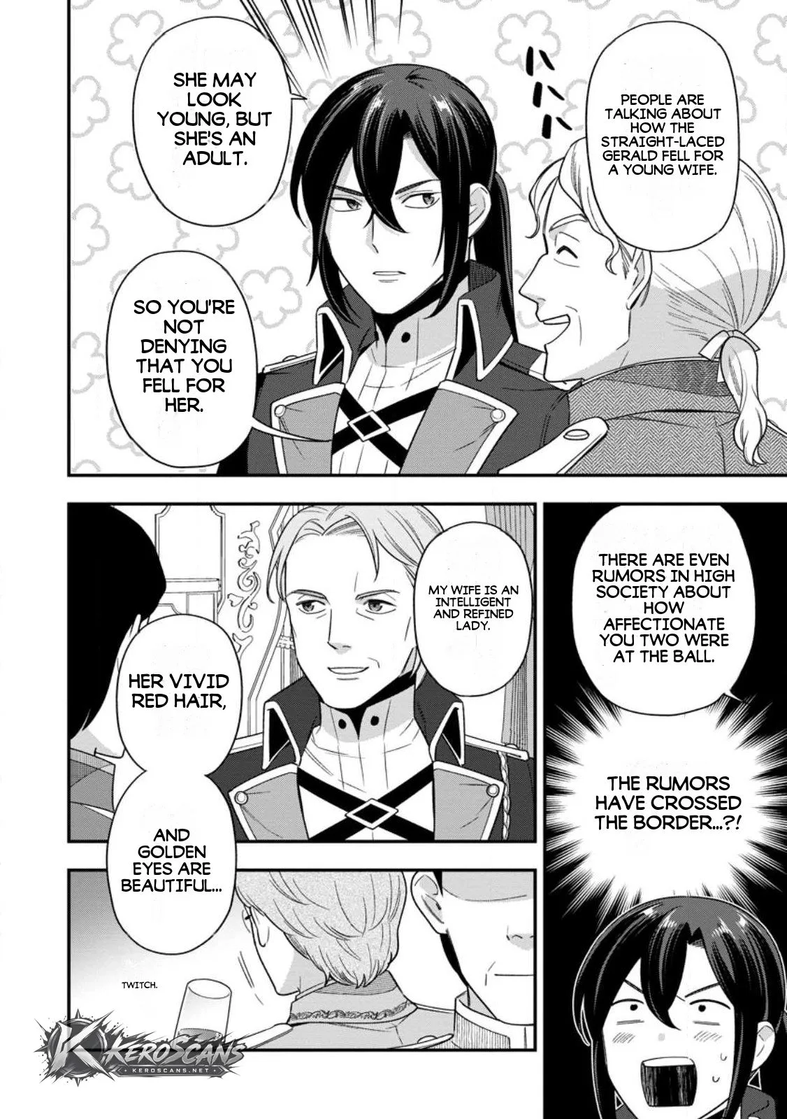 Aisanai to Iwaremashite mo ~Moto Maou no Hakushaku Reijou wa Kimajime Gunjin ni Ezuke wo Sarete Shiawase ni naru~ Chapter 34.3 page 2