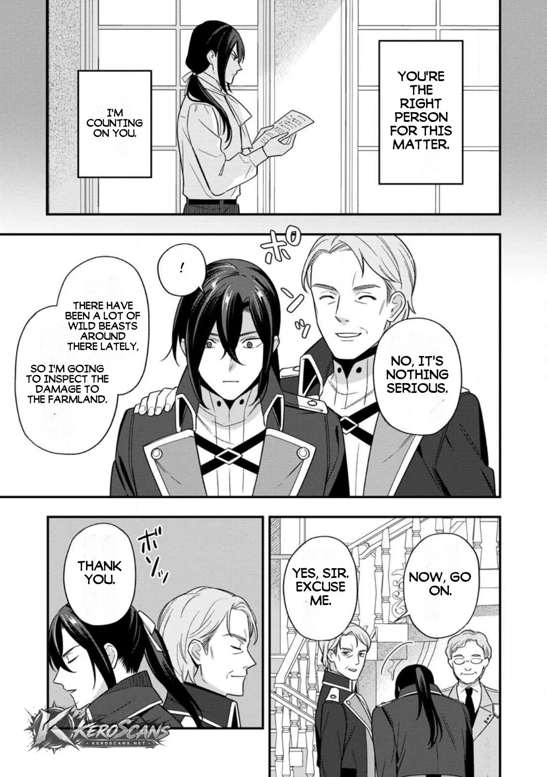 Aisanai to Iwaremashite mo ~Moto Maou no Hakushaku Reijou wa Kimajime Gunjin ni Ezuke wo Sarete Shiawase ni naru~ Chapter 34.3 page 7