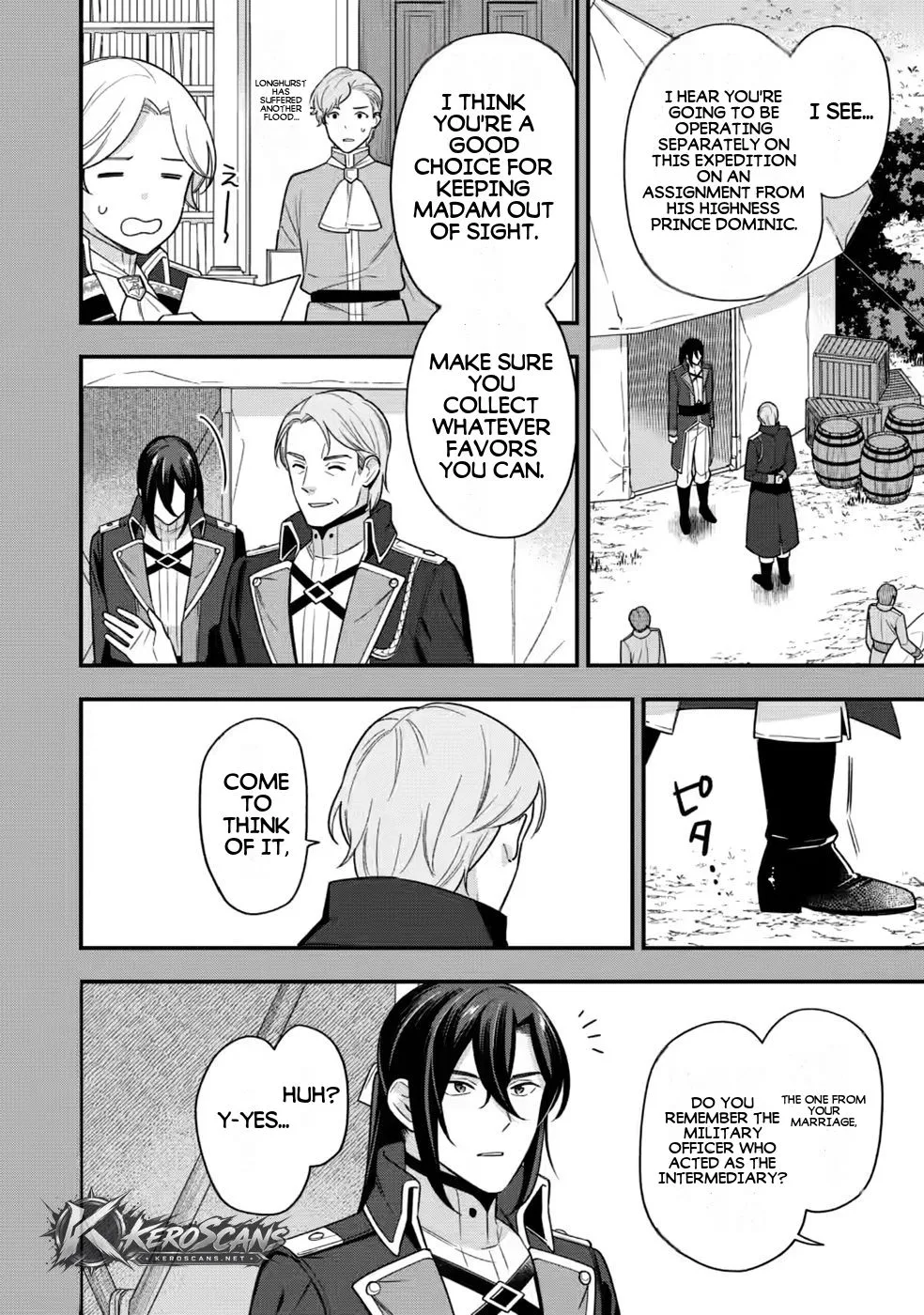 Aisanai to Iwaremashite mo ~Moto Maou no Hakushaku Reijou wa Kimajime Gunjin ni Ezuke wo Sarete Shiawase ni naru~ Chapter 35.1 page 4