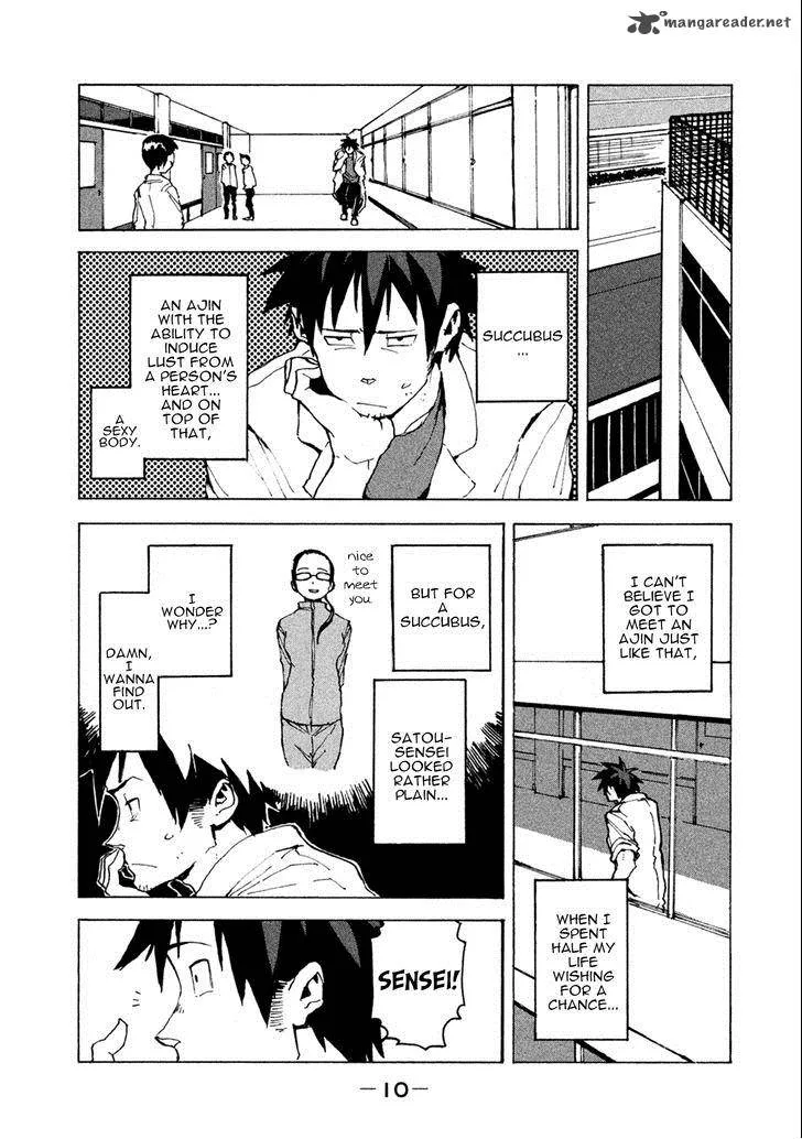 Ajin-chan wa Kataritai Chapter 1 page 9