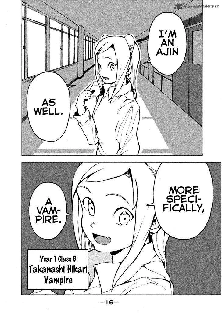 Ajin-chan wa Kataritai Chapter 1 page 15