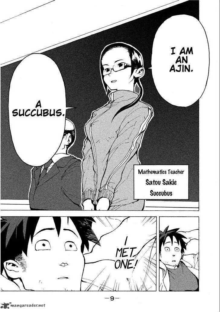 Ajin-chan wa Kataritai Chapter 1 page 8
