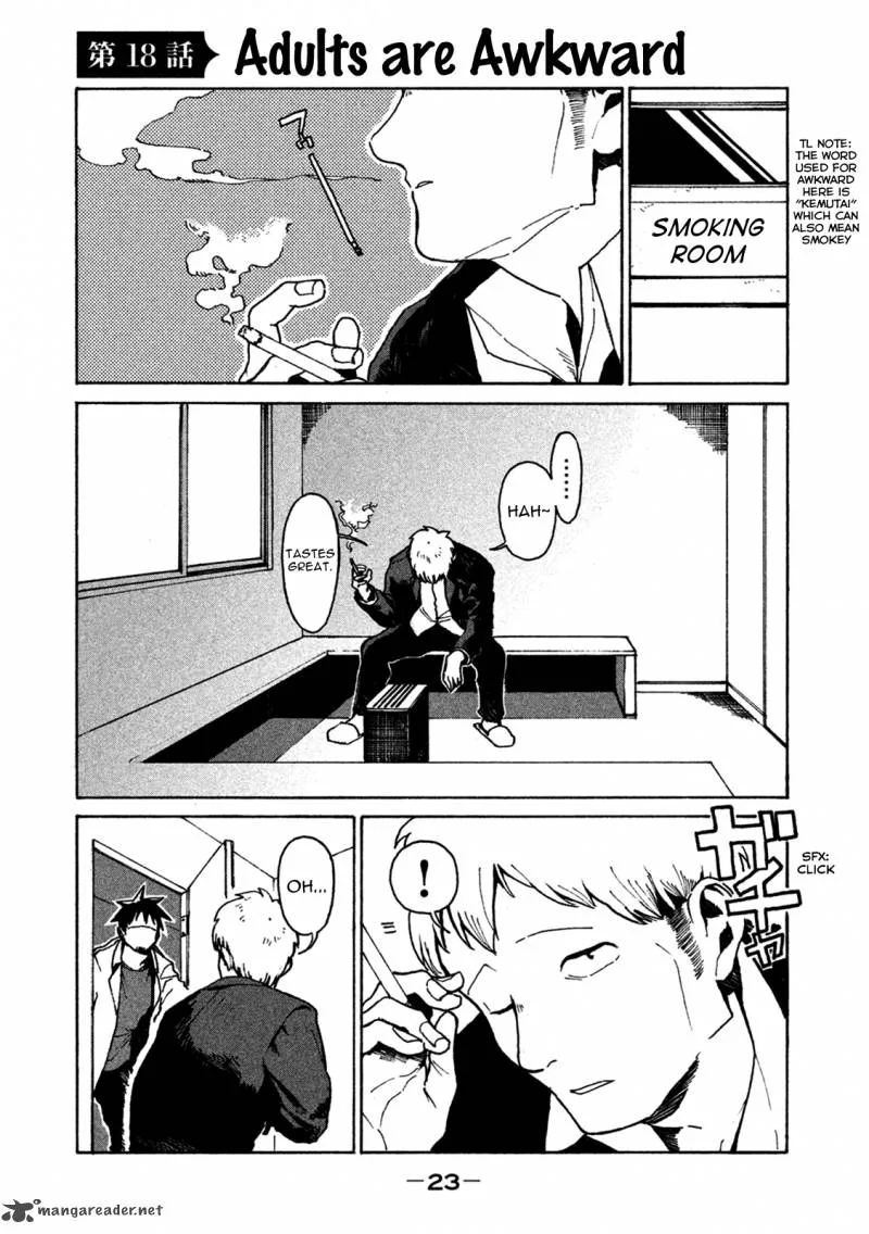 Ajin-chan wa Kataritai Chapter 18 page 1