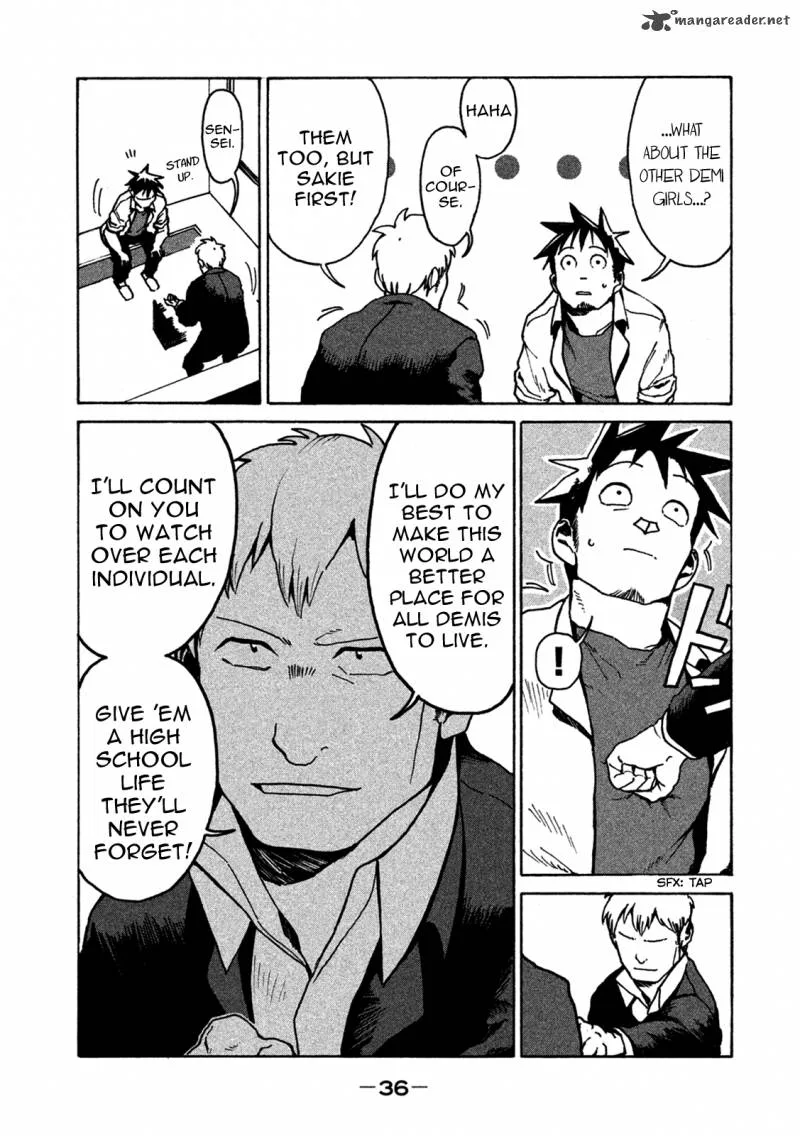 Ajin-chan wa Kataritai Chapter 18 page 14