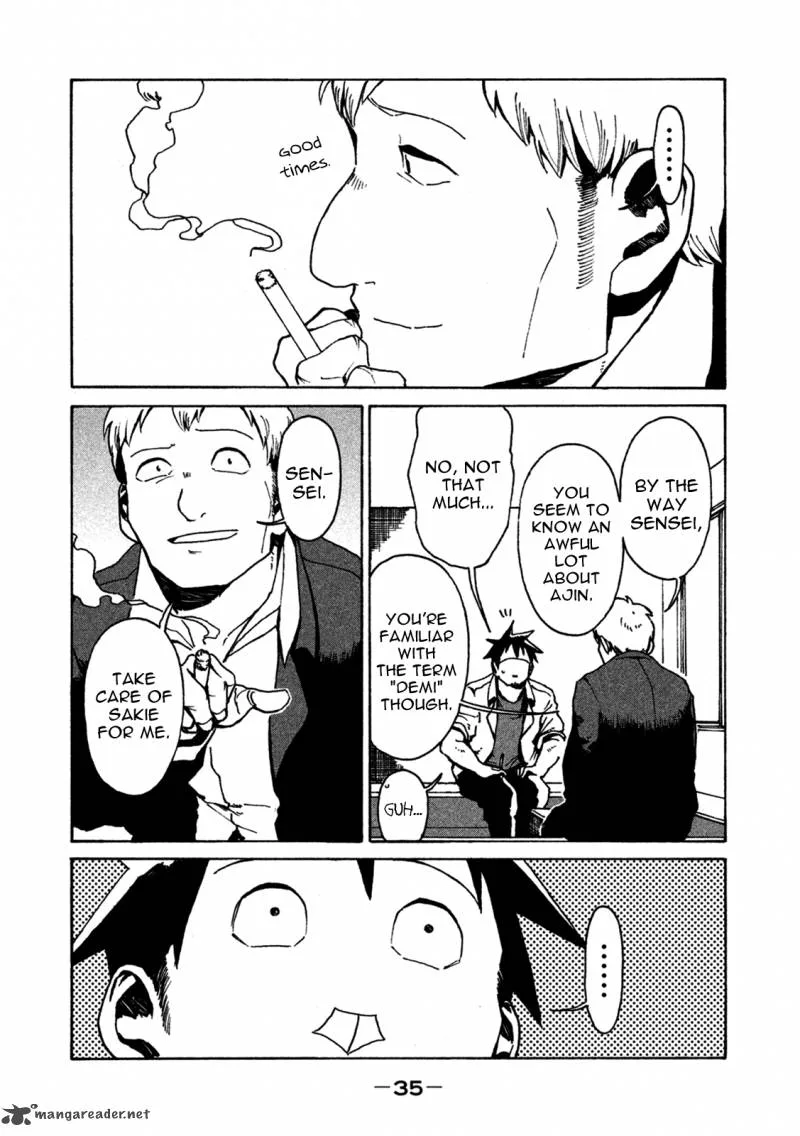 Ajin-chan wa Kataritai Chapter 18 page 13