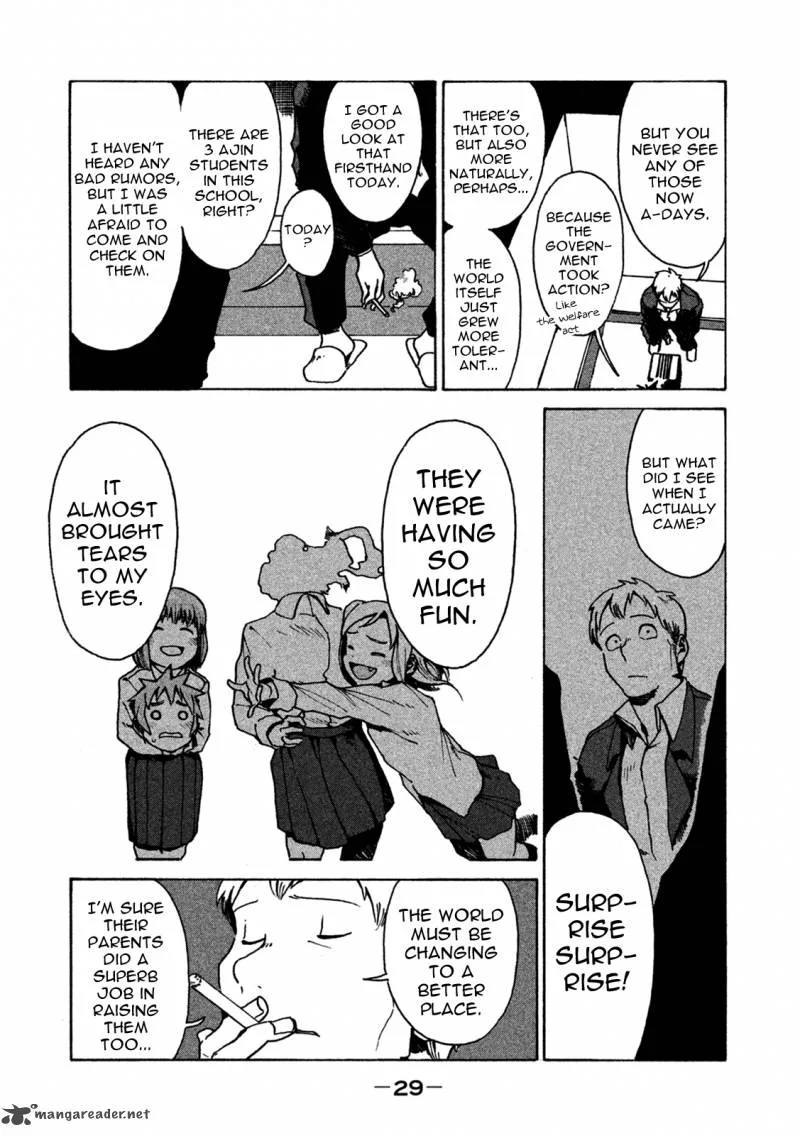 Ajin-chan wa Kataritai Chapter 18 page 7