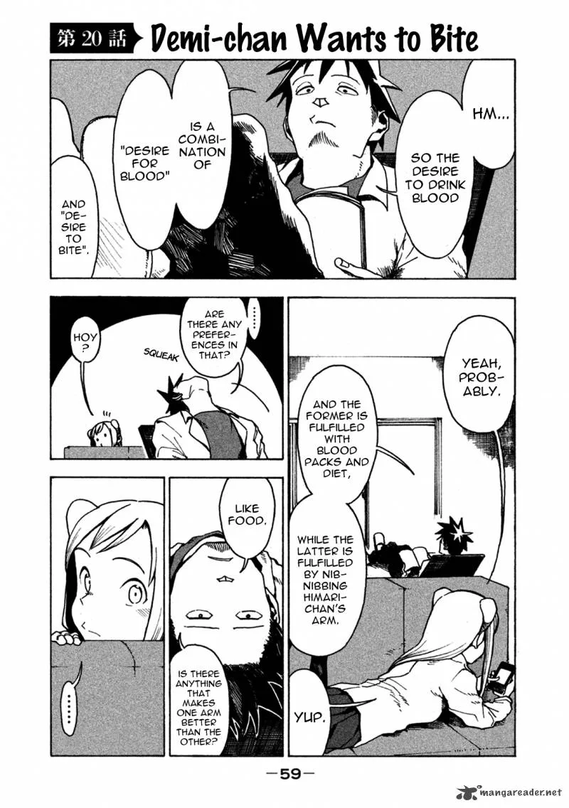 Ajin-chan wa Kataritai Chapter 20 page 1