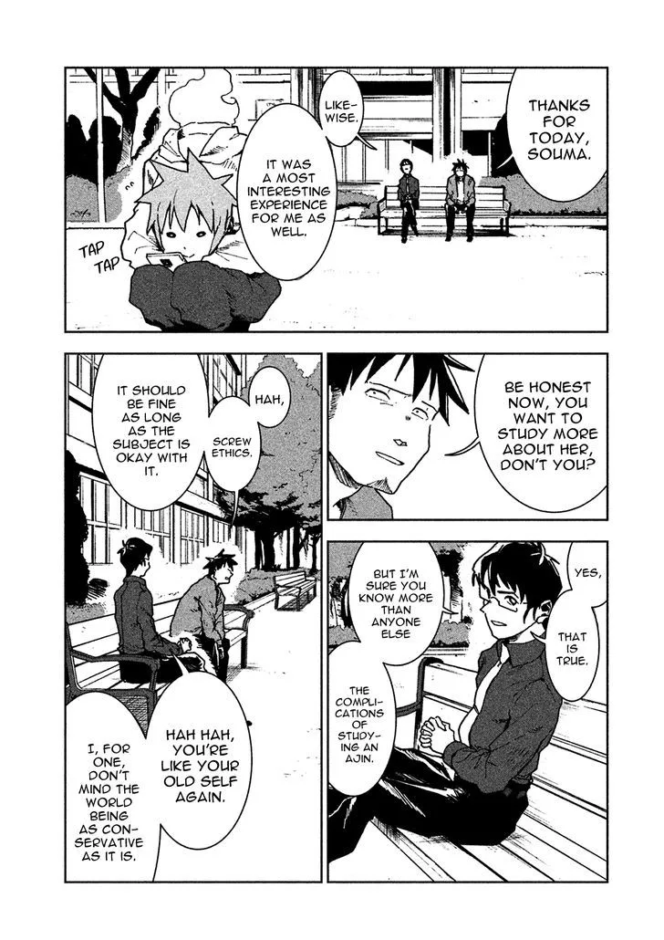 Ajin-chan wa Kataritai Chapter 26 page 8