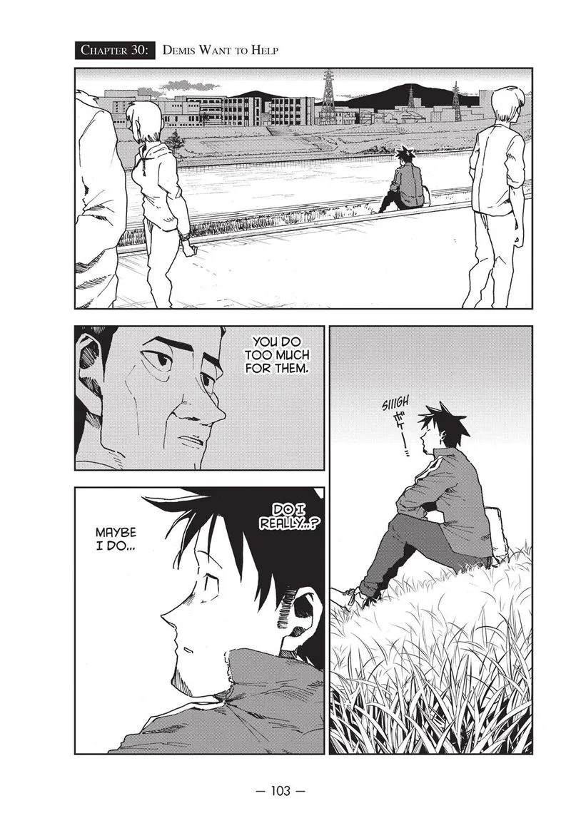 Ajin-chan wa Kataritai Chapter 30 page 1