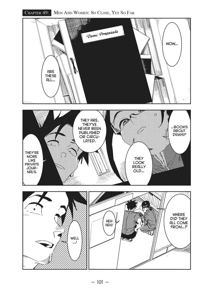 Ajin-chan wa Kataritai Chapter 49 page 1