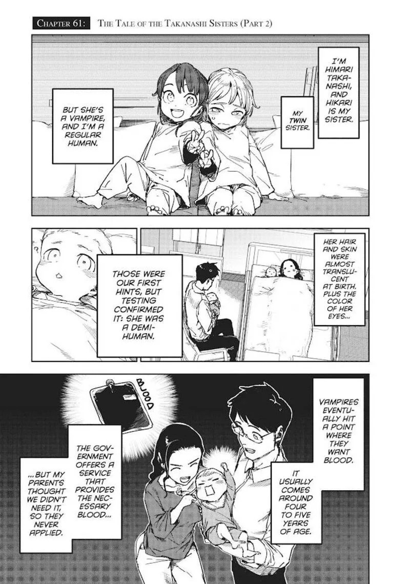 Ajin-chan wa Kataritai Chapter 61 page 1