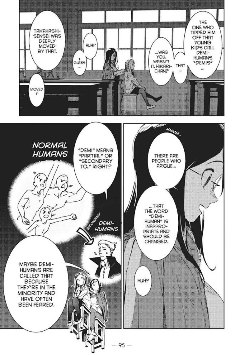 Ajin-chan wa Kataritai Chapter 62 page 9