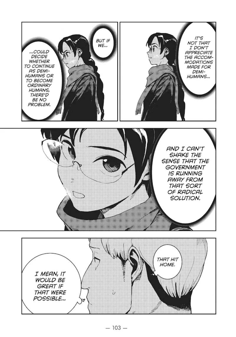 Ajin-chan wa Kataritai Chapter 67 page 11