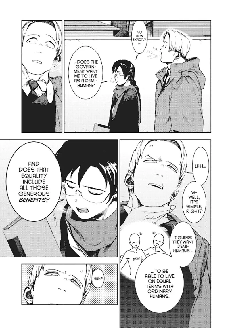 Ajin-chan wa Kataritai Chapter 67 page 7