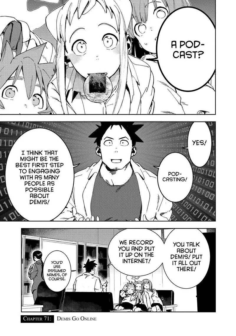 Ajin-chan wa Kataritai Chapter 71 page 1