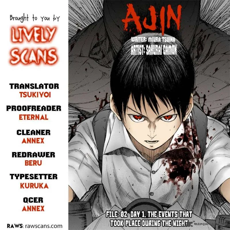 Ajin Chapter 2 page 1