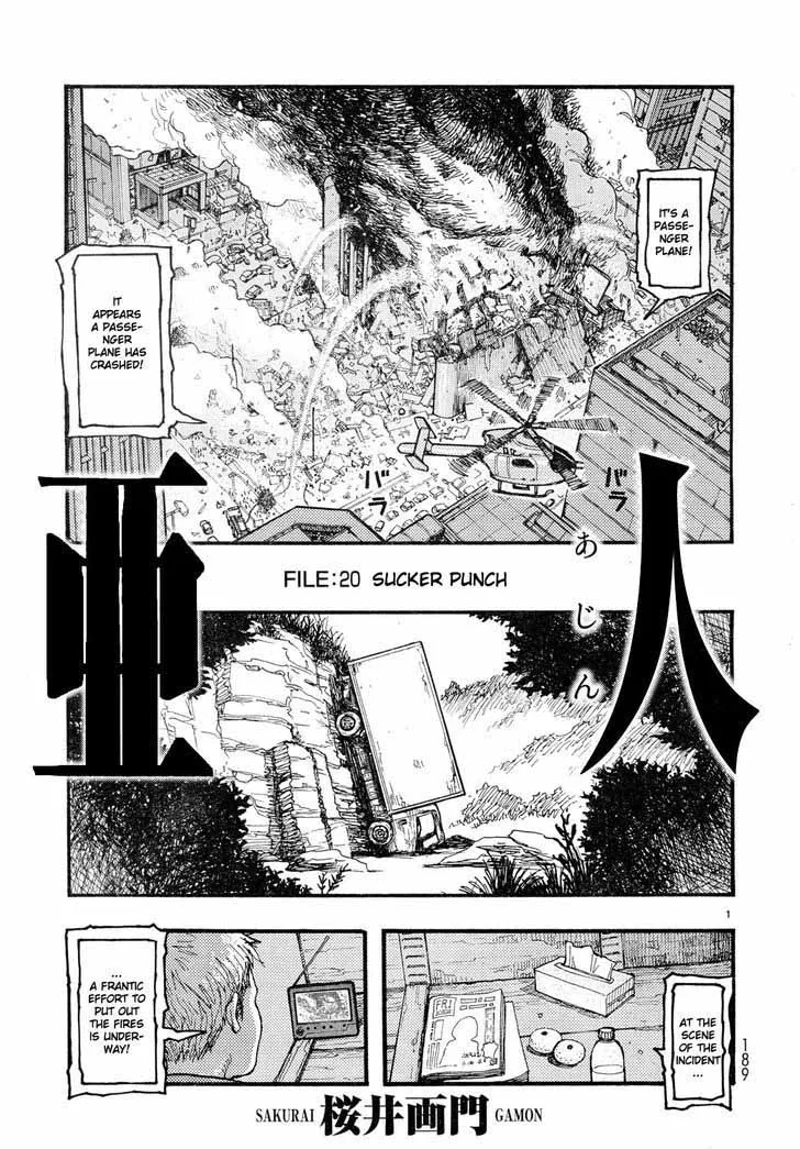 Ajin Chapter 20 page 1