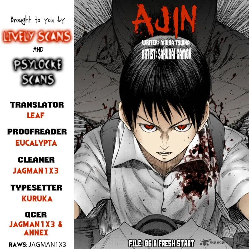 Ajin Chapter 6 page 1