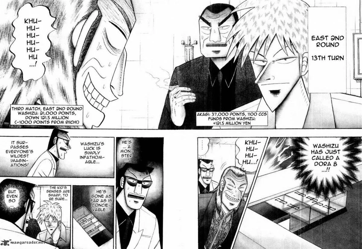 Akagi Chapter 100 page 6