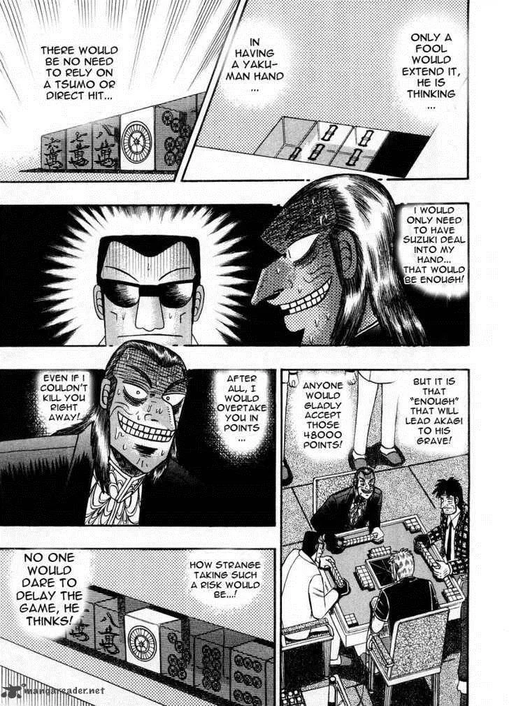 Akagi Chapter 103 page 15