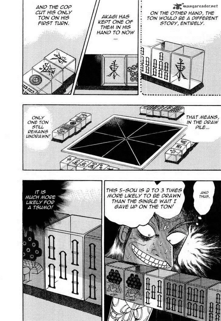 Akagi Chapter 111 page 14