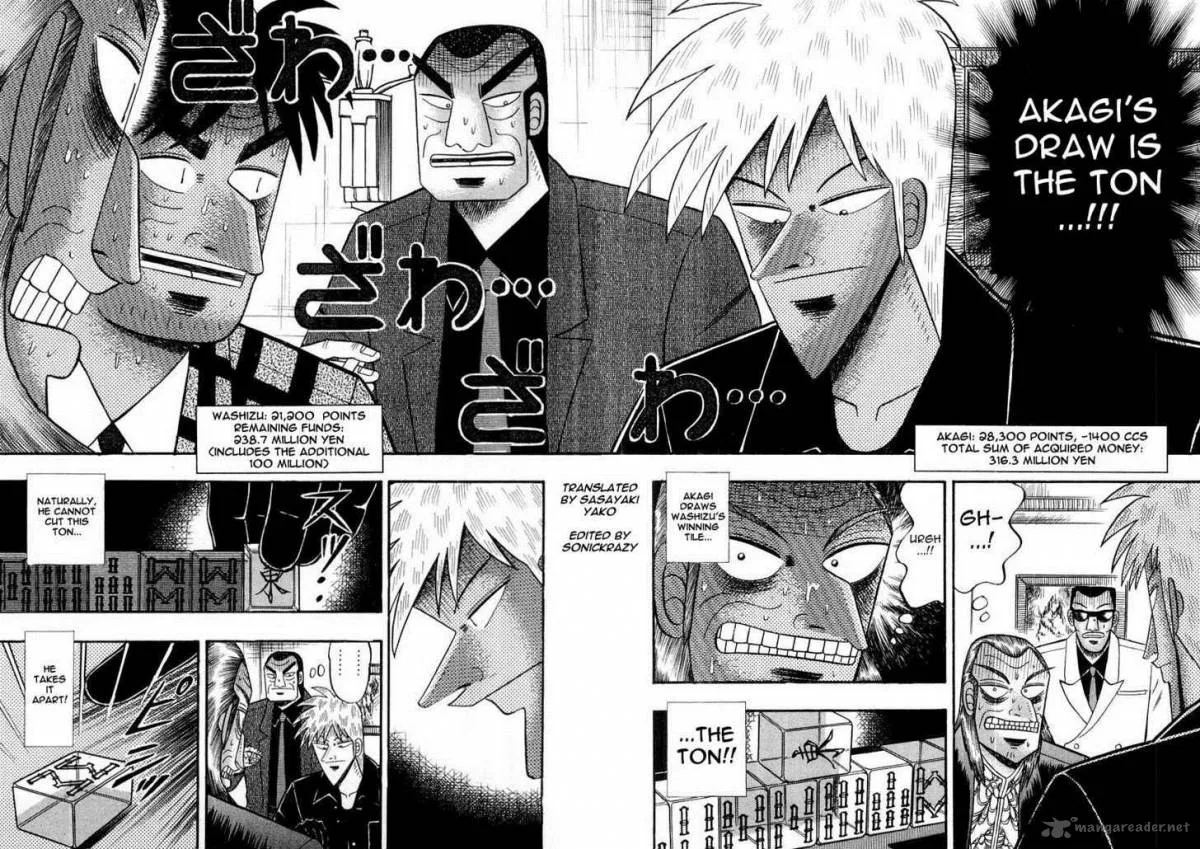 Akagi Chapter 114 page 2