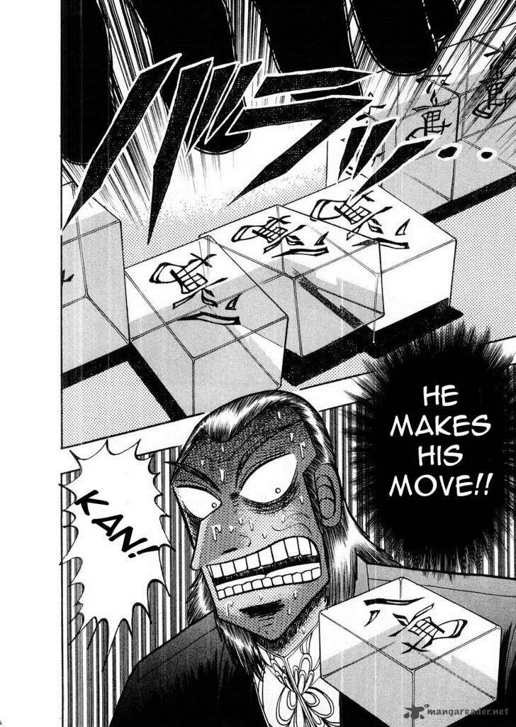 Akagi Chapter 115 page 21