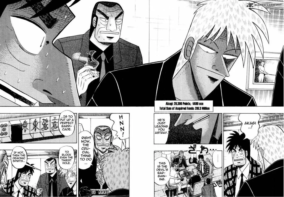 Akagi Chapter 118 page 9