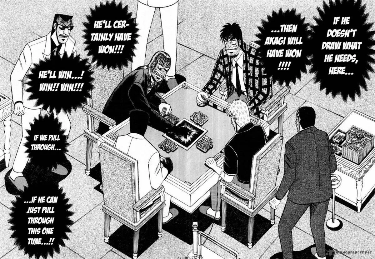 Akagi Chapter 121 page 16