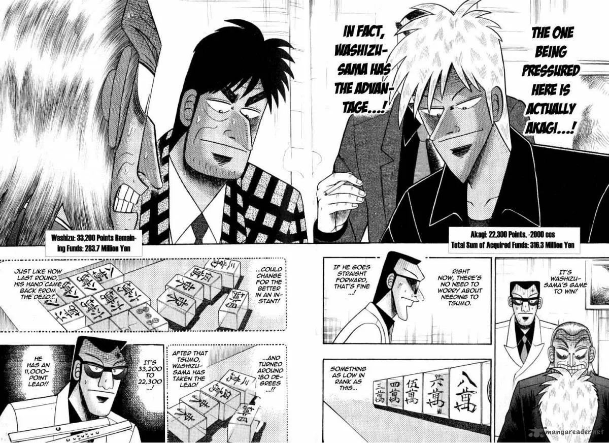 Akagi Chapter 126 page 16