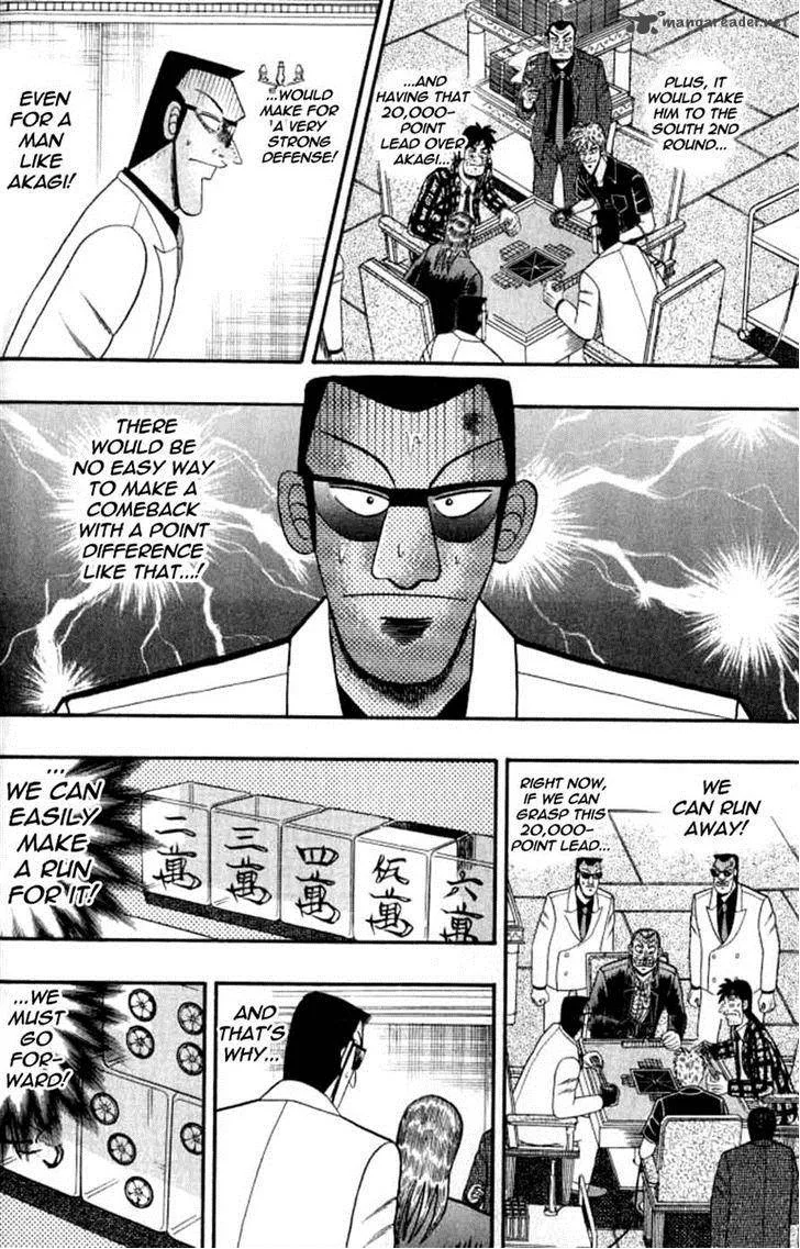 Akagi Chapter 127 page 6