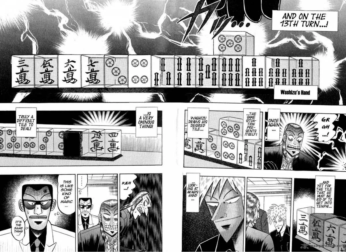 Akagi Chapter 127 page 15