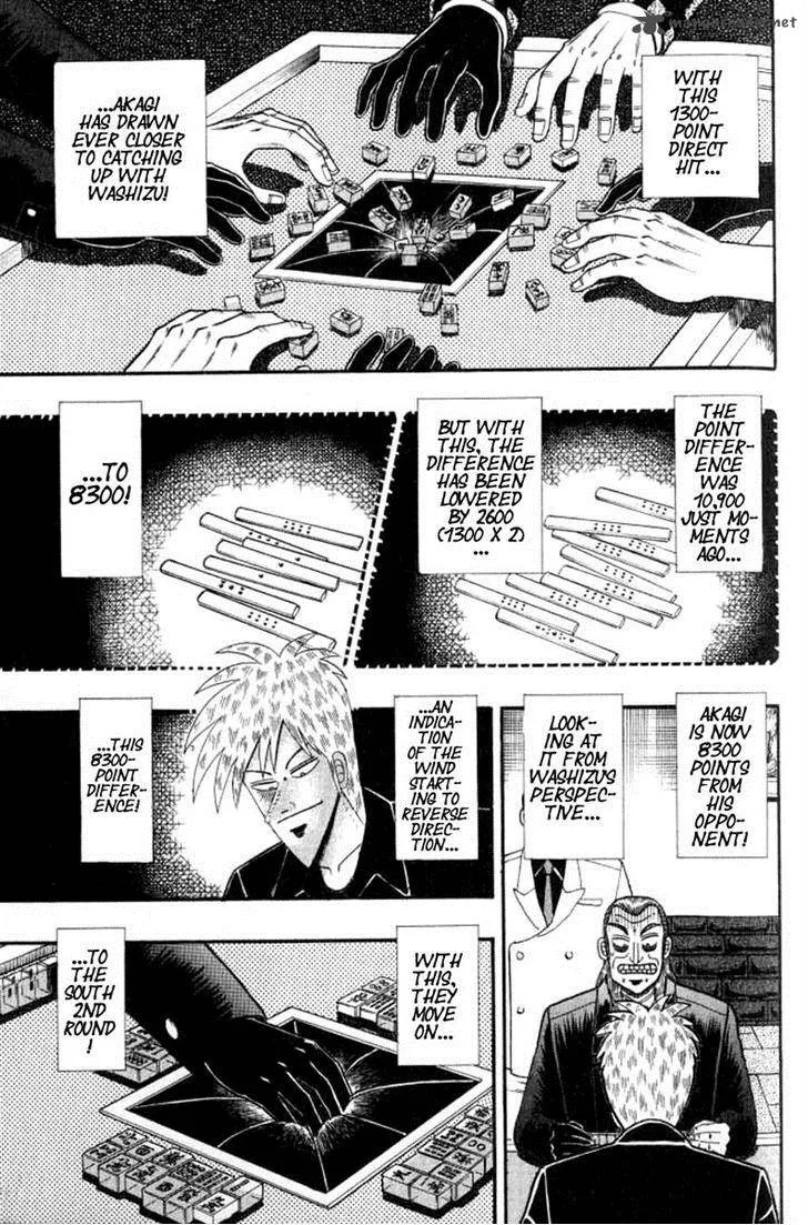 Akagi Chapter 127 page 14