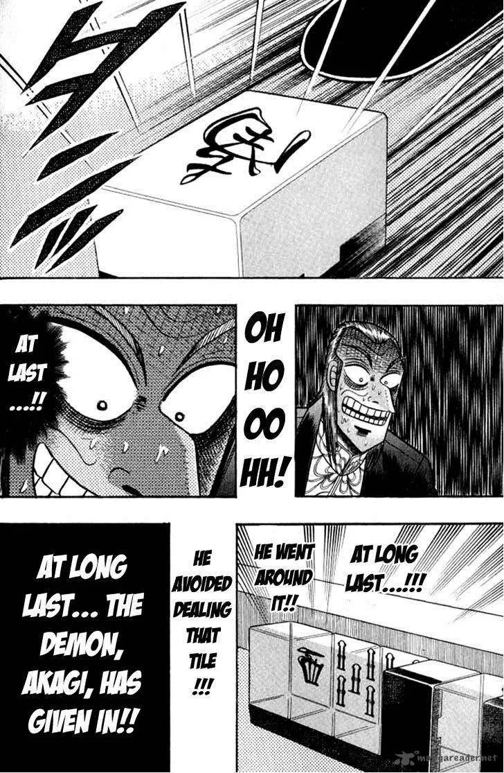 Akagi Chapter 128 page 21