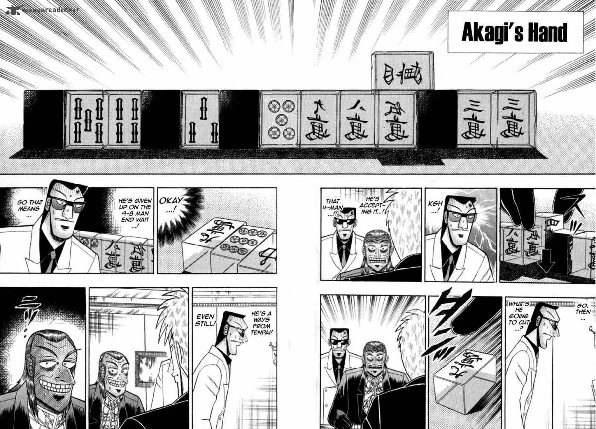 Akagi Chapter 128 page 11