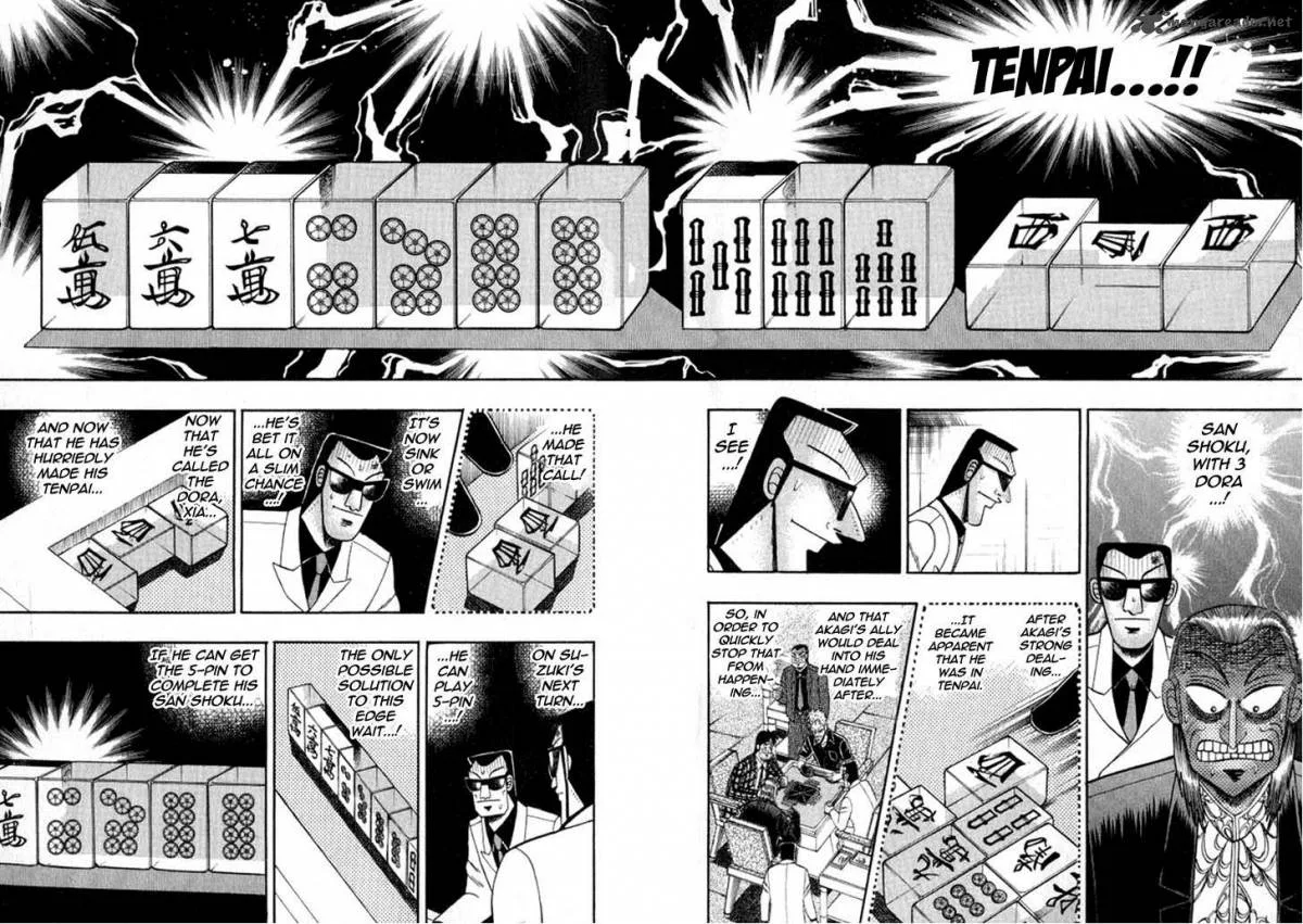 Akagi Chapter 129 page 21
