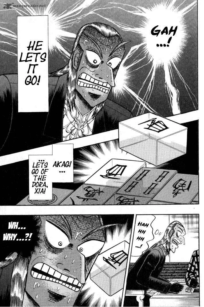 Akagi Chapter 129 page 14