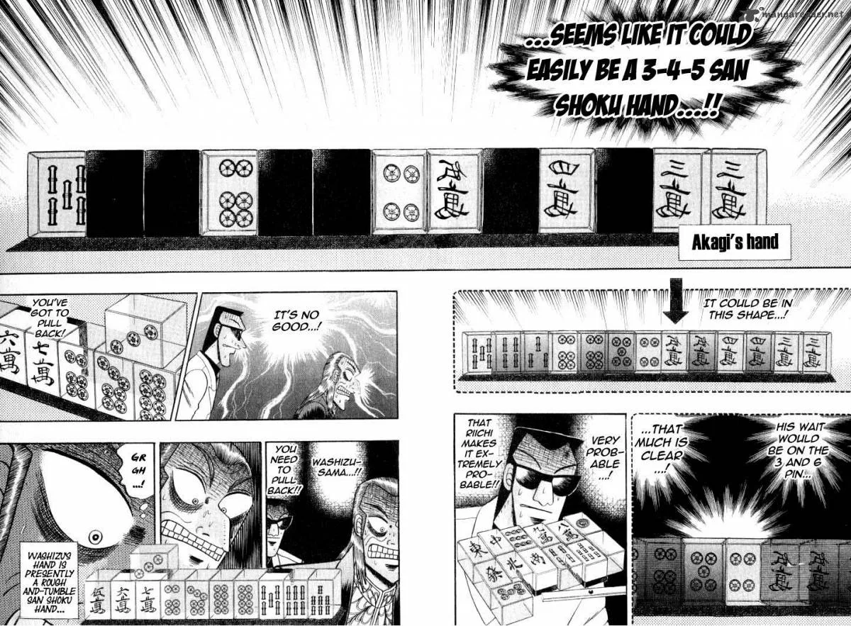 Akagi Chapter 131 page 6