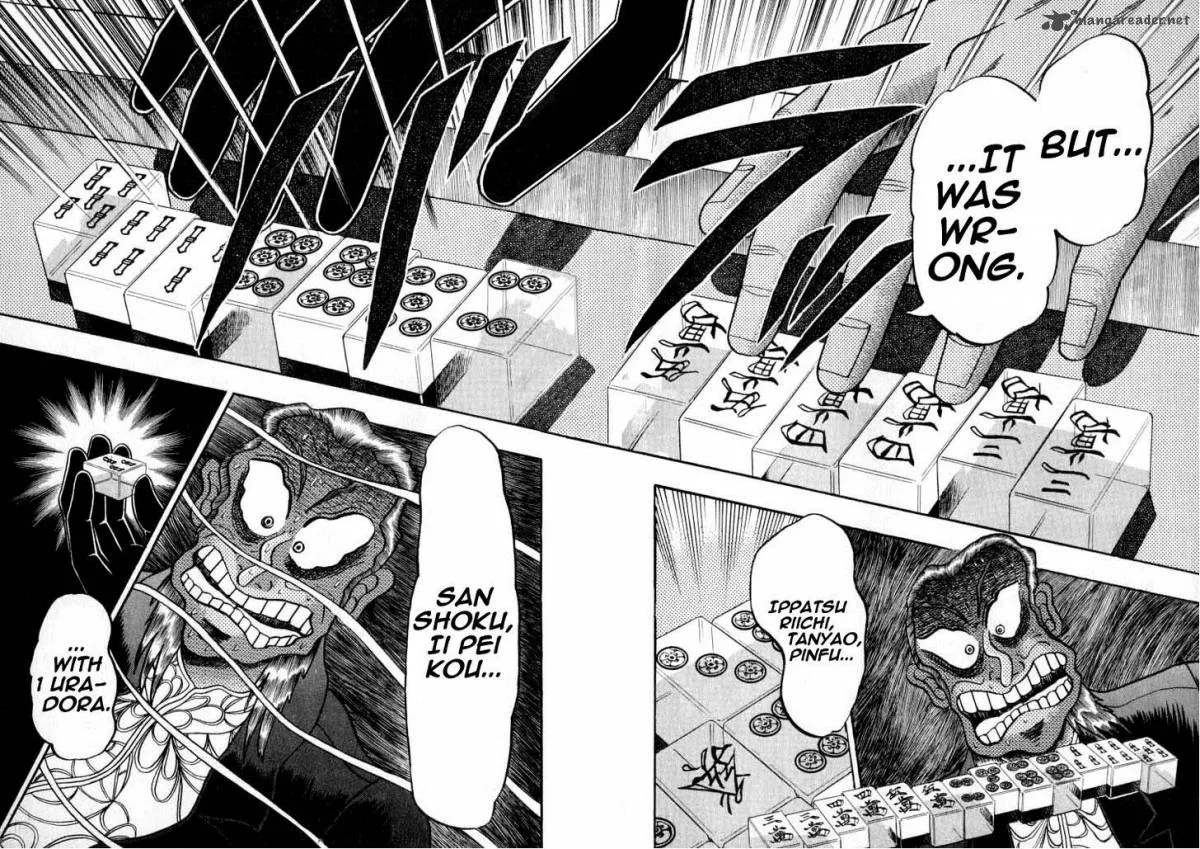 Akagi Chapter 131 page 15