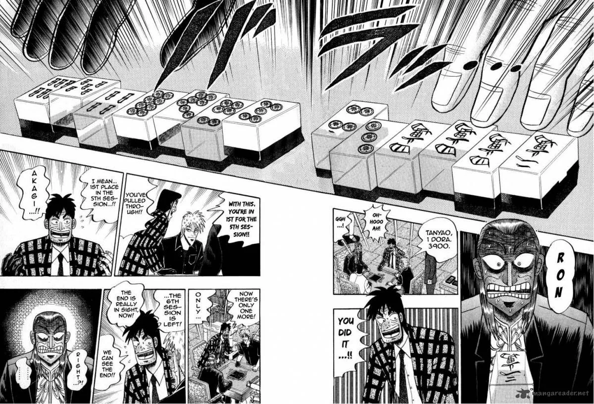 Akagi Chapter 132 page 20